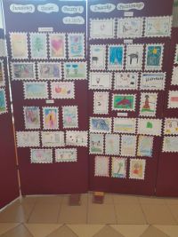 Projekt znaczka pocztowego